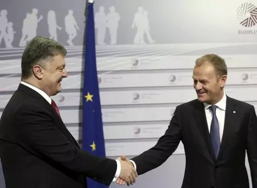 Poroshenko and EC Pres 2015
