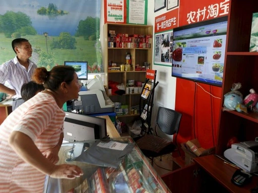 Internet payment china rural village ecommerce alibaba japan pakistan xiaomi apple