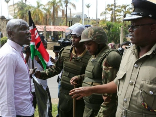 Kenyan Security Protests