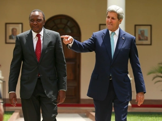 Kerry and Kenyatta