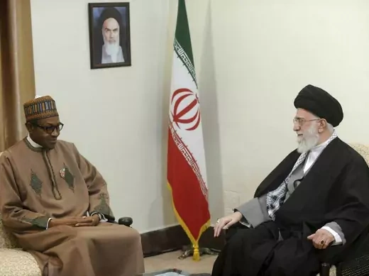 Buhari Khamenei Tehran Meet