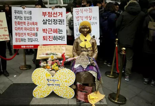 Japan Korea Comfort Women Agreement Park Abe 2