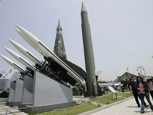 North-Korean-South-Korean-missiles