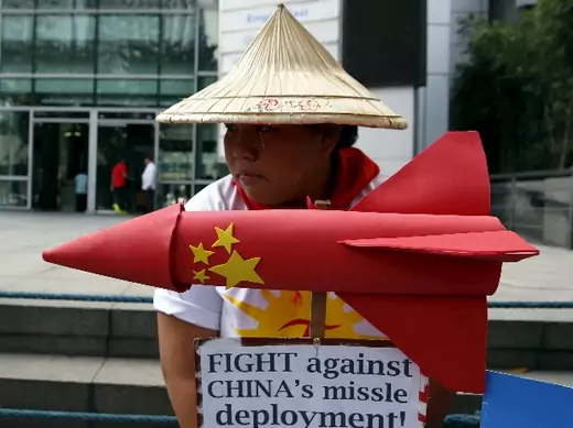 Philippines-China-missile-protest