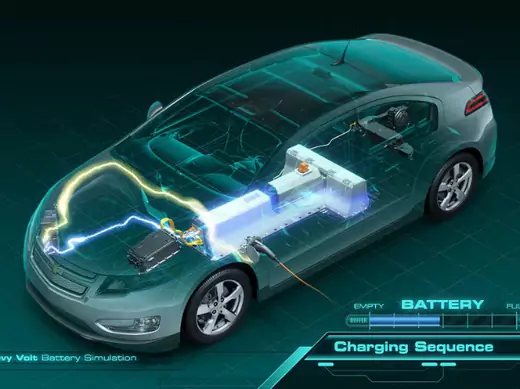 Simulation of charging the Chevrolet Volt’s lithium-ion battery, developed jointly with Argonne National Laboratory (General Motors)