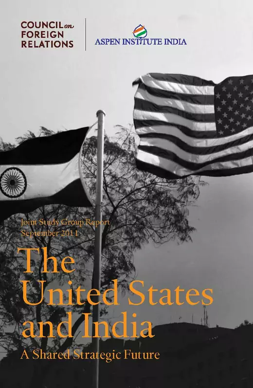 The United States and India cover