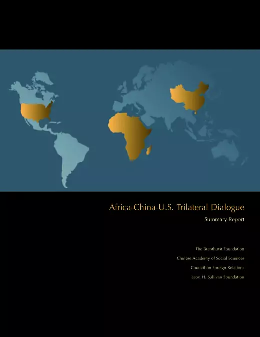 Africa-China-U.S. Trilateral Dialogue cover