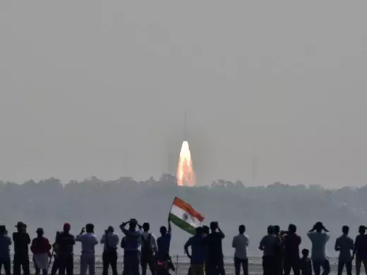 India Satellite Launch 104 space