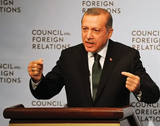 Turkish President Erdogan at CFR