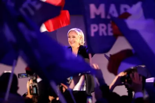 Le Pen French election 1st round
