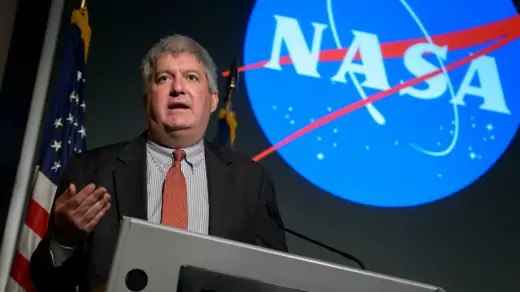 Tom Kalil, Deputy Director for Technology and Innovation, White House Office of Science and Technology Policy, talks during the Asteroid Initiative Industry and Partner Day at NASA Headquarters in June 2013.