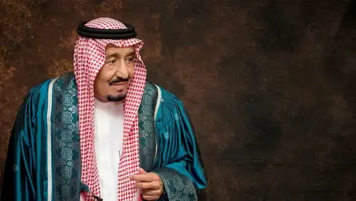 Saudi Arabia's King Salman poses after receiving an an honorary PhD from International Islamic University Malaysia (IIUM) in Kuala Lumpur, Malaysia.
