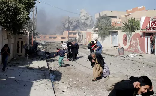 Iraq Mosul airstrikes civilians