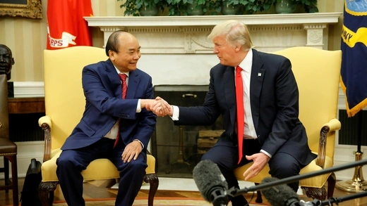 Nguyen Xuan Phuc-Trump meeting-5.31.2017