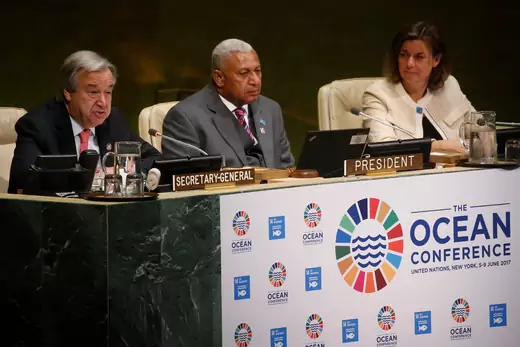 Guterres at UN The Ocean Conference