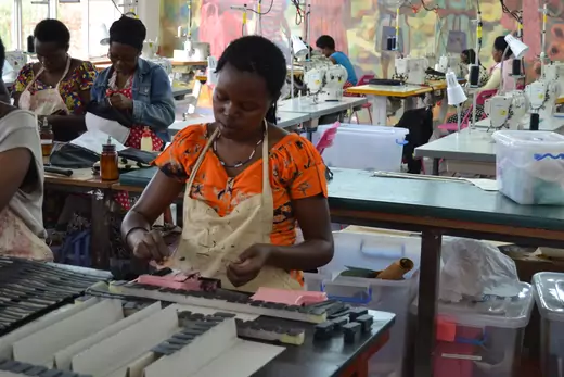 Rwandan artisans women economy