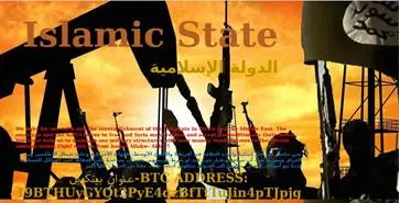 ISIS Bitcoin funding page