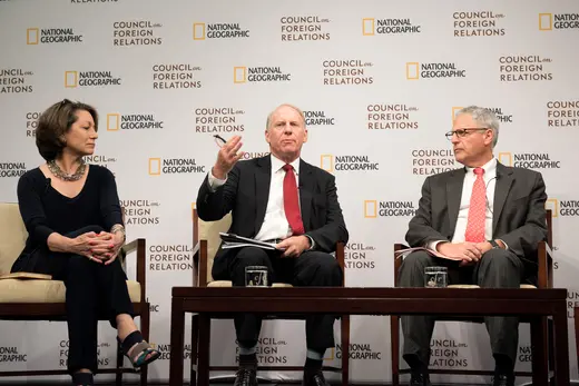 National Geographic Editor in Chief and National Geographic Partners Editorial Director Susan Goldberg, CFR President Richard N. Haass, and National Geographic Society President and CEO Gary E. Knell highlight the gaps revealed by the Global Literacy Survey.