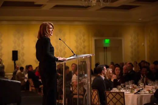 Ruth Porat, chief financial officer of Alphabet, Inc., addresses CFR’s National Symposium in Menlo Park, California.