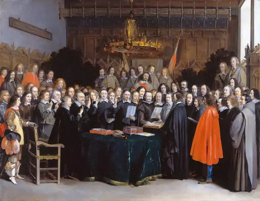 The Ratification of the Treaty of Münster, 15 May 1648.