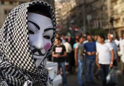 Guy Fawkes Tahrir Square