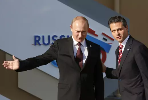 Putin and Peña Nieto