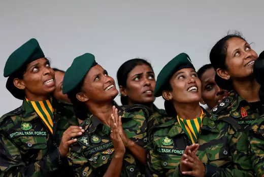 Female Special Task Force (STF), Sri Lanka