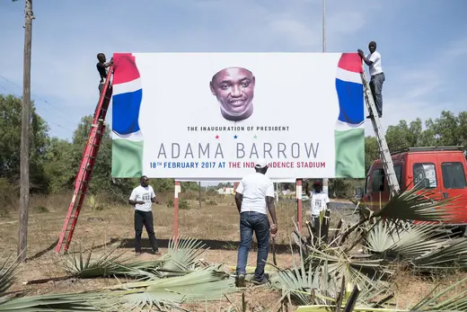 Gambia Adama Barrow Yahya Jammeh