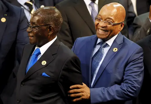 Mugabe-Zuma-Zimbabwe-South-Africa-President