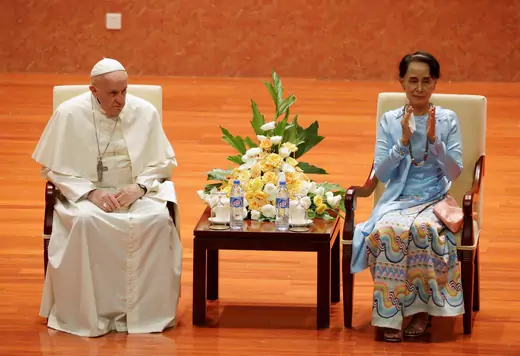 Pope Francis_Aung San Suu Kyi_11.28.2017