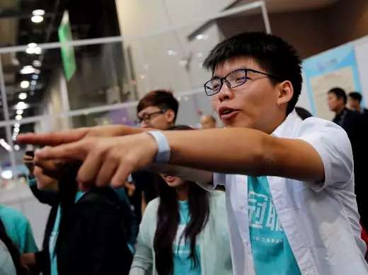 Fifteen Minutes with Joshua Wong