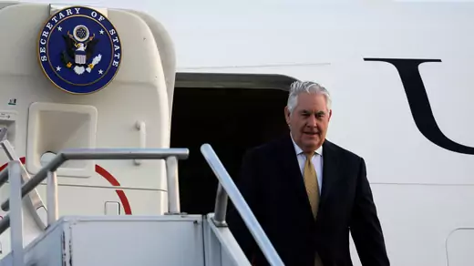 Secretary-Tillerson-Africa-Ethiopia-Arrive