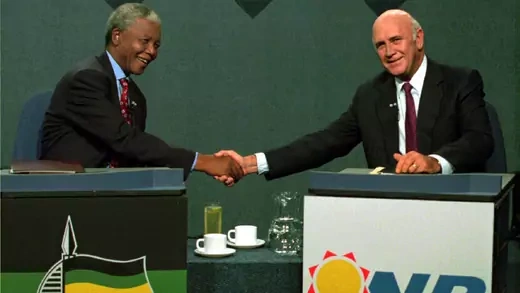 South-Africa-Mandela-de-Klerk-ANC-NP-Bargain
