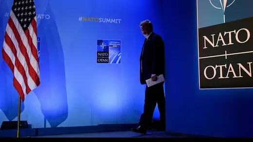 President Trump at 2018 NATO Summit