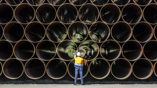 Nord Stream 2 pipes