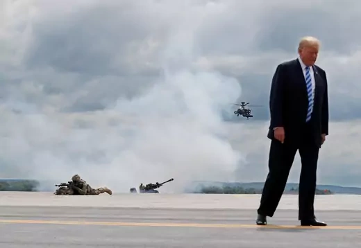 Trump military