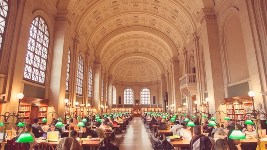 Boston library