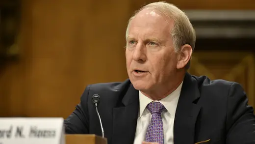 Richard Haass testifying on the value of NATO
