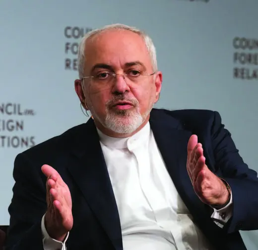 Iranian Foreign Minister Mohammad Javad Zarif discusses U.S.-Iran relations, regional politics in the Middle East, and the future of the Iran nuclear deal.