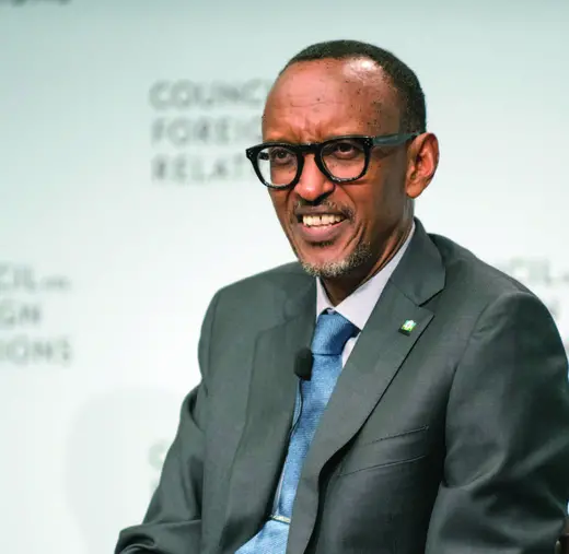 President of Rwanda Paul Kagame discusses developments in Africa and his leadership of Rwanda for the past seventeen years.