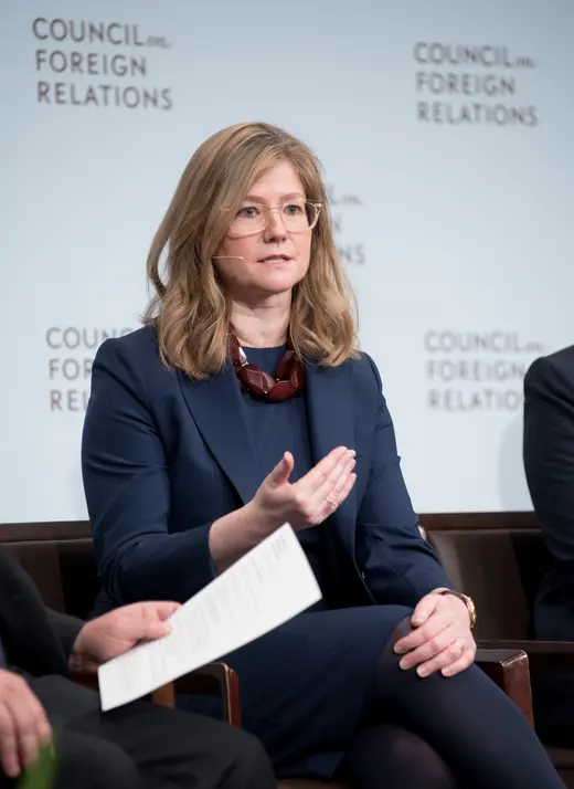 At the “Future of the Middle East” symposium, Senior Fellow for India, Pakistan, and South Asia Alyssa Ayres participates in a panel on the American war in Afghanistan and strategies for bringing it to an end.