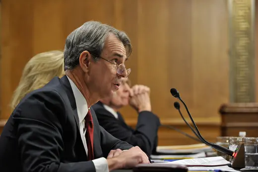 Adjunct Senior Fellow for International and National Security Law John B. Bellinger III testifies on congressional authorizations for use of military force before the Senate Committee on Foreign Relations.
