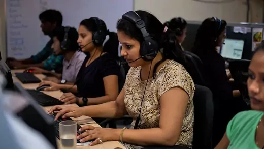 India call center