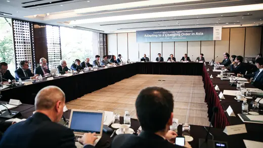 Participants at "Adapting to a Changing Order in Asia"