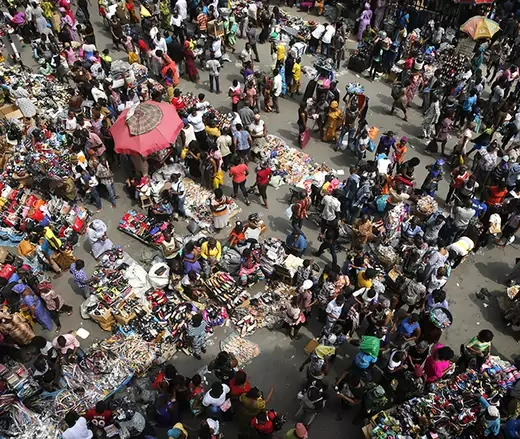Nigerian street scene