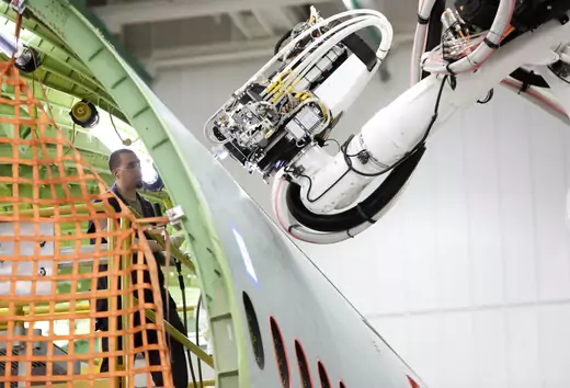 Production Factory Robots