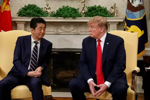 Trump Abe Trade Talks