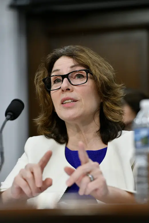 Amy Myers Jaffe testifying