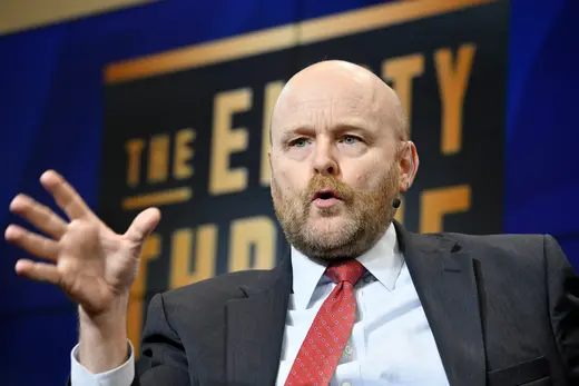 Senior Vice President, Director of Studies, and Maurice R. Greenberg Chair James M. Lindsay addresses the audience at a panel to discuss his book.