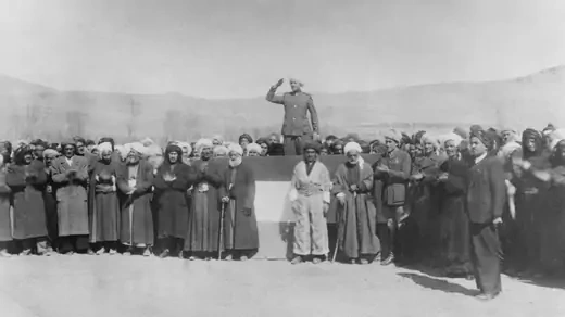 Qazi Muhammad is elected president of the Kurdish Democratic Party in Mahabad, Iran, in 1946.  